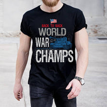 Load image into Gallery viewer, Back-to-Back WW2 Champs Short Sleeve Shirt