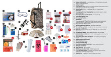 Load image into Gallery viewer, 4 Person Deluxe Survival Kit (72+ Hours)
