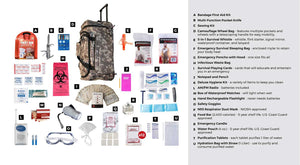 1 Person Deluxe Survival Kit (72+ Hours)
